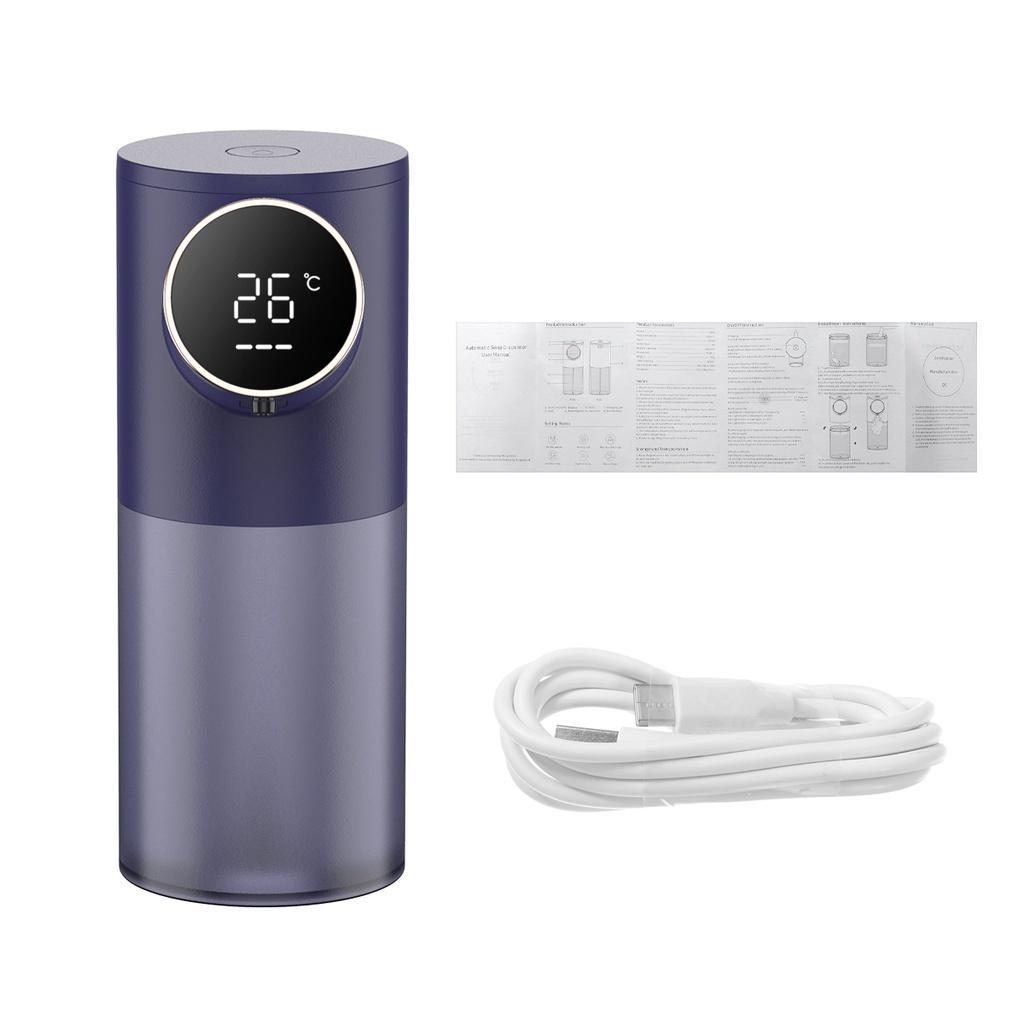 3W 320ML Rechargeable Infrared Induction Automatic Soap Dispenser Waterproof Digital Display Soap Dispenser