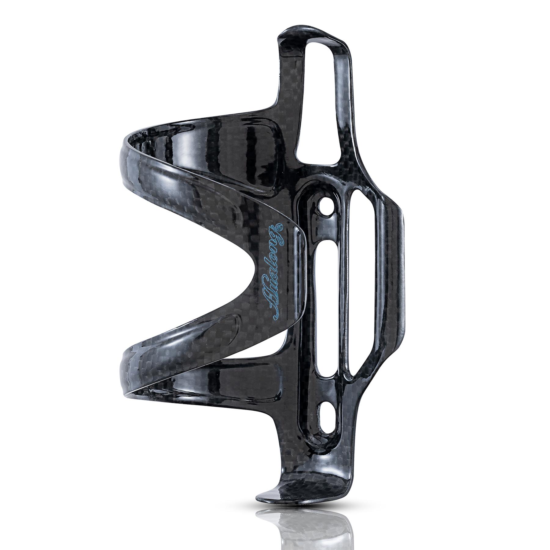 

HUALONG Карбоновая боковая загрузка Велосипедная флягодержатель Горный Дорожный Велосипед Держатель для бутылки с водой, Матовый черный, Вес (22±2 г)