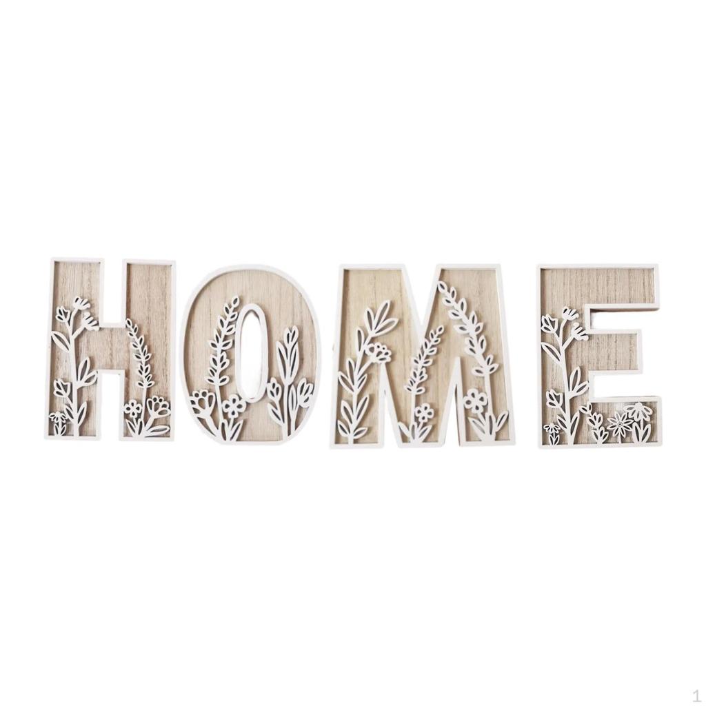 Collectible Letters Sculpture Craft for Hotel And Cafe Decor