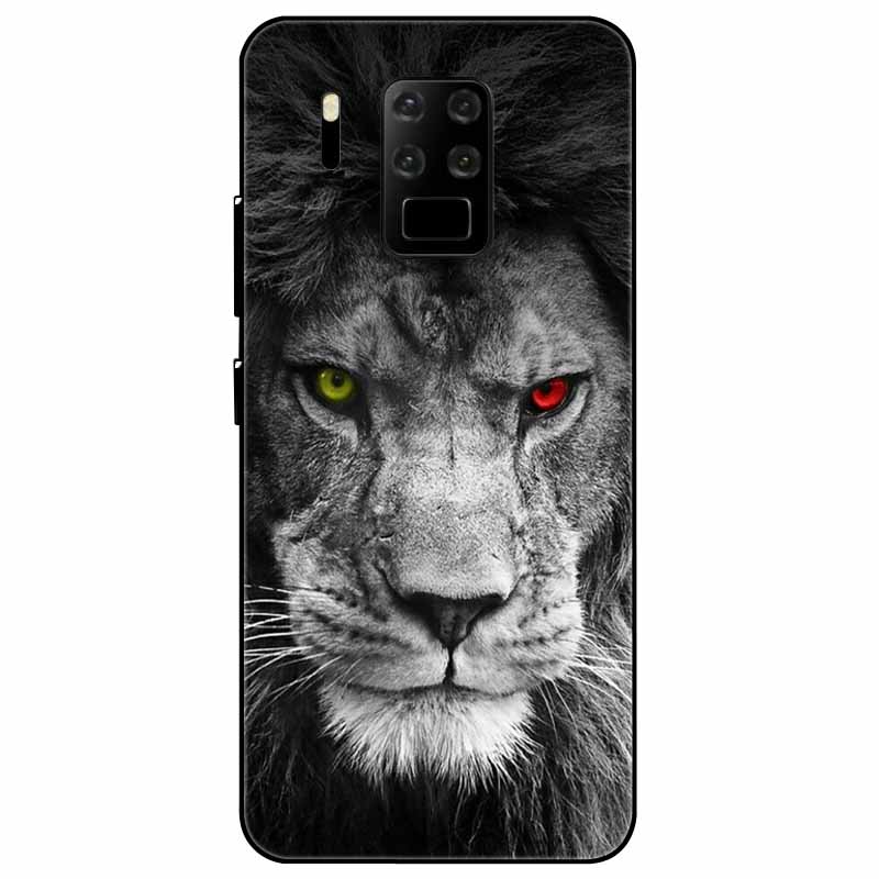 For OUKITEL C18 Pro C21 C21Pro Case Silicone Black Soft Protector Funda Capa for OUKITEL C21 Pro C18 Pro Cover TPU Cartoon Cover