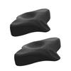 Ergonomic Memory Foam Neck Pillow Orthopedic Cervical Headrest Support for Adults Sleeping In Side Back Stomach Positions