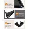 Universal Black Car Carbon Fiber Trim Strip for Side Fenders, 2 pcs.