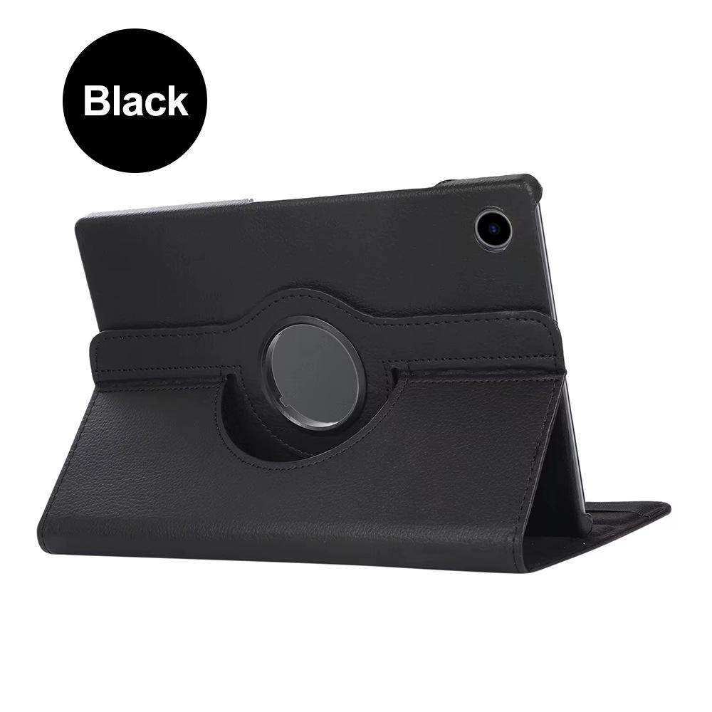 Applicable to Samsung Tab A7 Lite T220 Litchi Pattern Rotary Protective Case P610 Tablet PC Leather Case Anti-drop