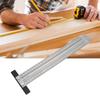 300mm T-Rule Automatic Pencil Positioning Measuring Tool Hole Ruler  Woodworking Measurement