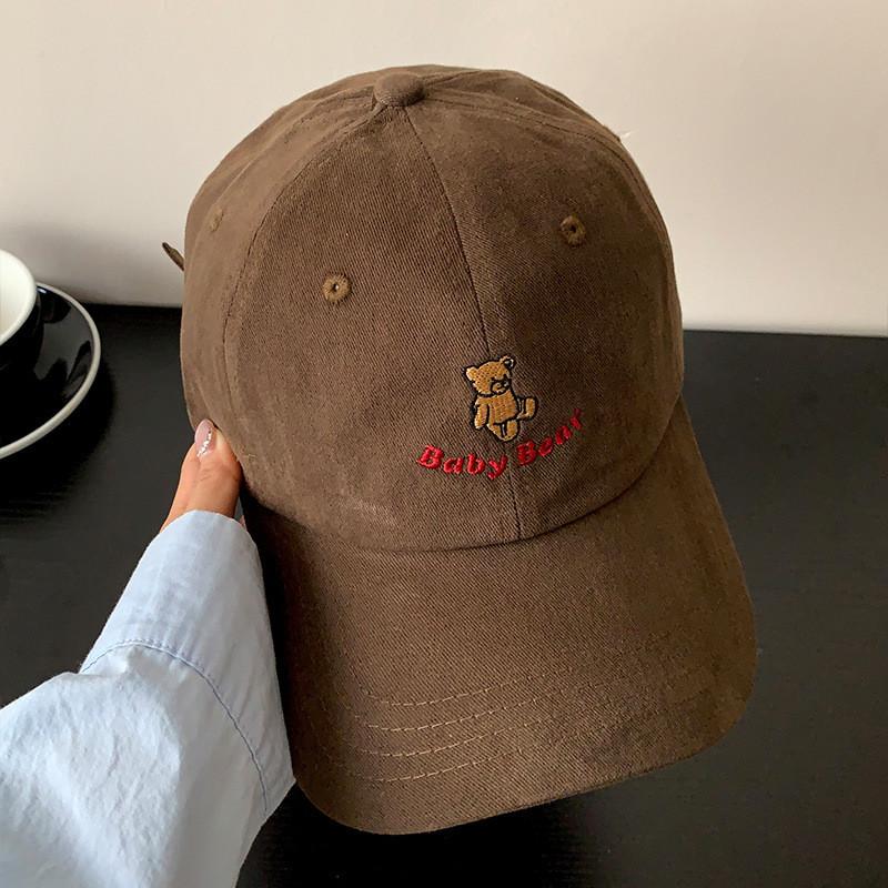 Blue Bear Chic Embroidered Baseball Hat For Women Ideal Spring Fashion Casual