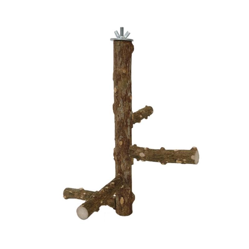 Interaktivt fuglestativ Papegøyer Klatrestativ Tyggbart tilbehør for papegøyer Klatring Morsomt