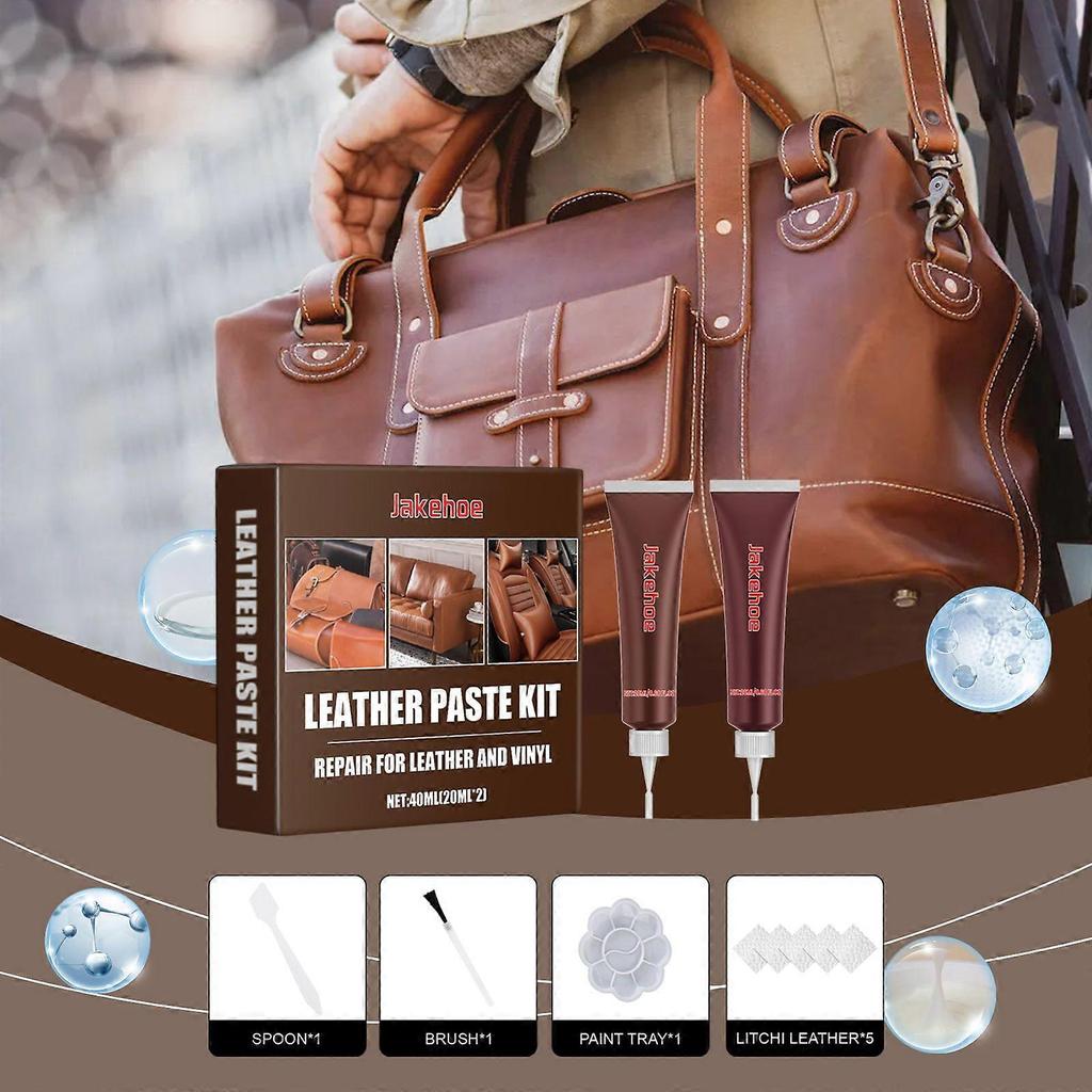 Limited time!!Jakehoe Furniture Leather Repair Kit Leather Furniture Sofa Seat Car Interior Leather Repair Paste