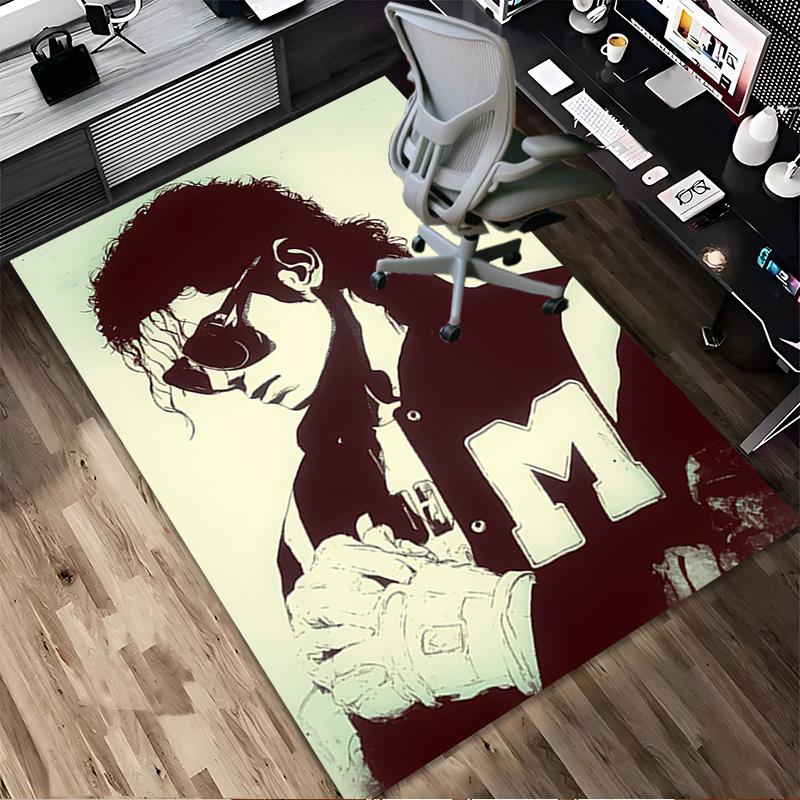 Moonwalk Legend Living Room Nonslip Area Rug Soft Carpet For Bedroom Gameoom Playroom Sofa Office Home Decor Doormat