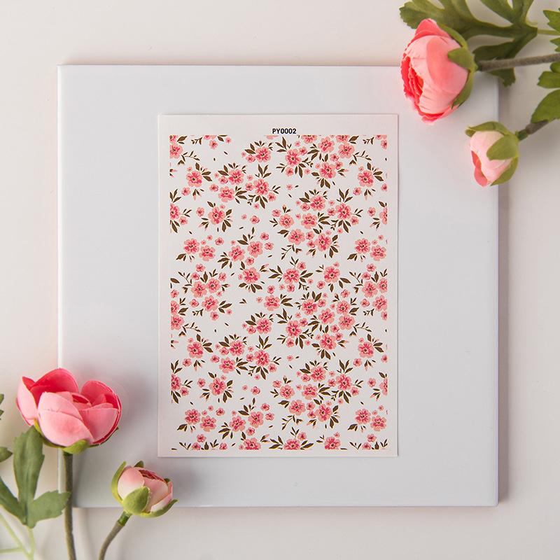 Wasserlösliches Einwegaufkleber-gemustertes Wassertransferpapier