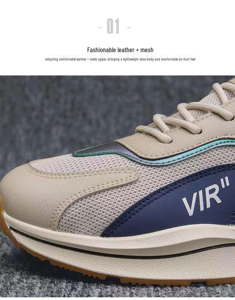 2025 Men's Spring Breathable Mesh Running & Casual Sports Shoes