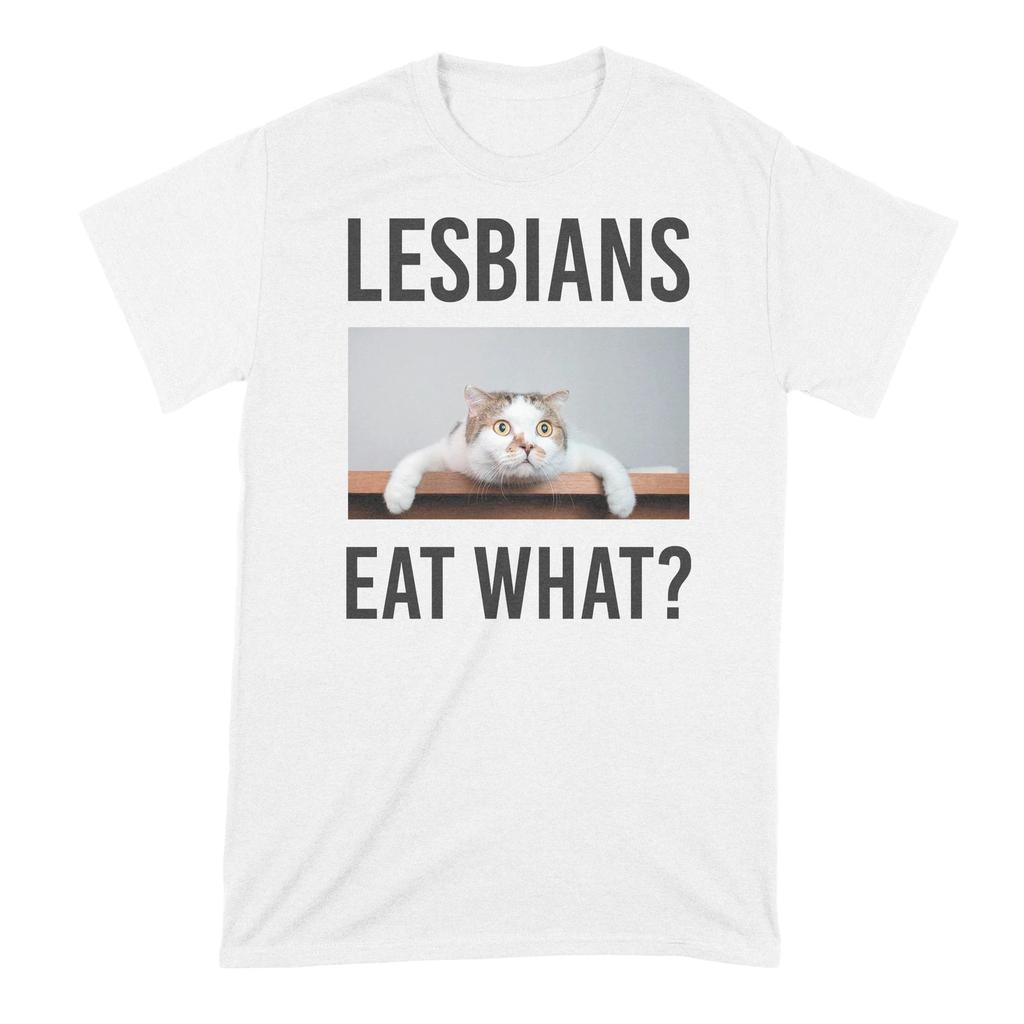 Lesbians Eat What TShirt Funny Lesbian Shirt LGBTQ TShirt Shirts