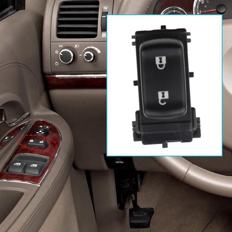 1pc New Power Door Lock Switch Front Left Side 10315842 for CHEVROLET UPLANDER 2005 2006 2007 2008 2009