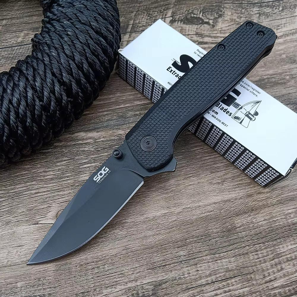 Utility Household Folding Pocket Knife 440C Steel Blade Nylon Fibre Handle Multi-purpose Kitchen Knife Utility Cutting Tools