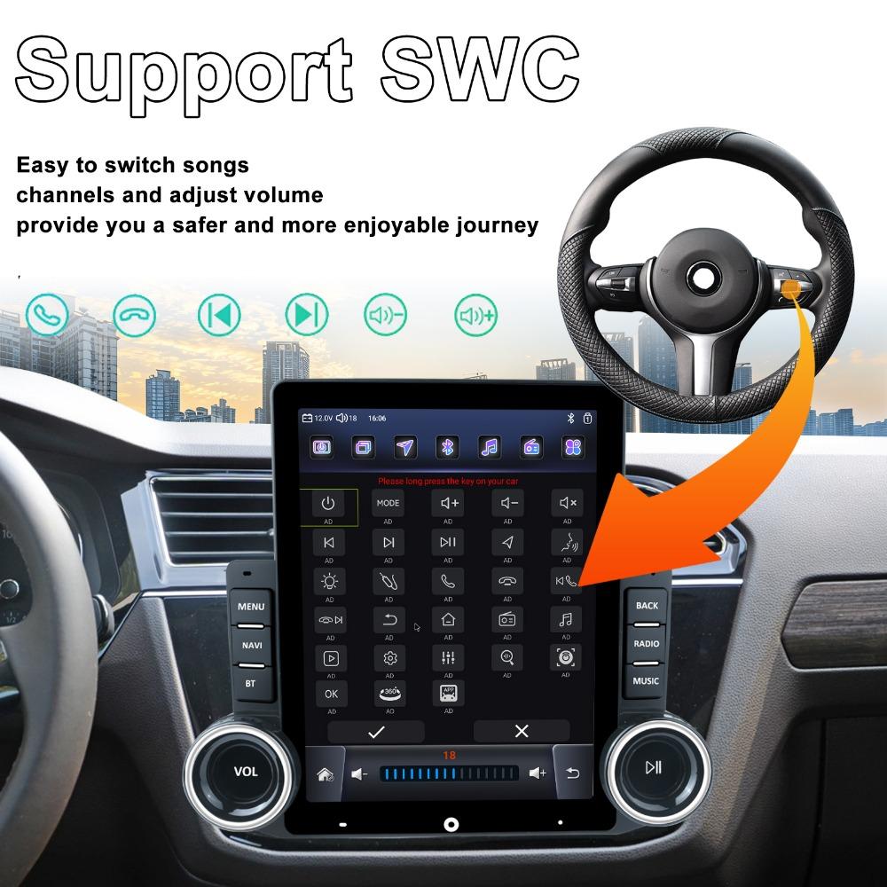 Android 9,7" Vertical Style IPS Bildschirm Autoradio GPS Navigation Multimedia Player