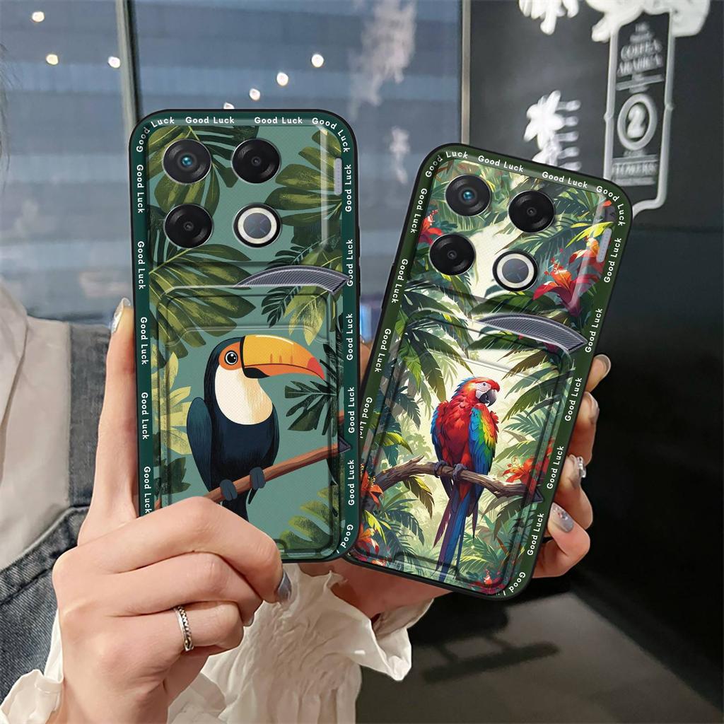 Graffiti Waterproof Phone Case For Infinix GT 20 Pro/X6871 Cartoon Cute Anti-dust Card Bag Fashion Design Anti-knock TPU