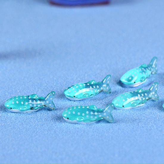 5шт фигурки акул садовый мох микро бонсай украшения пейзаж DIY стол декор — фото 7