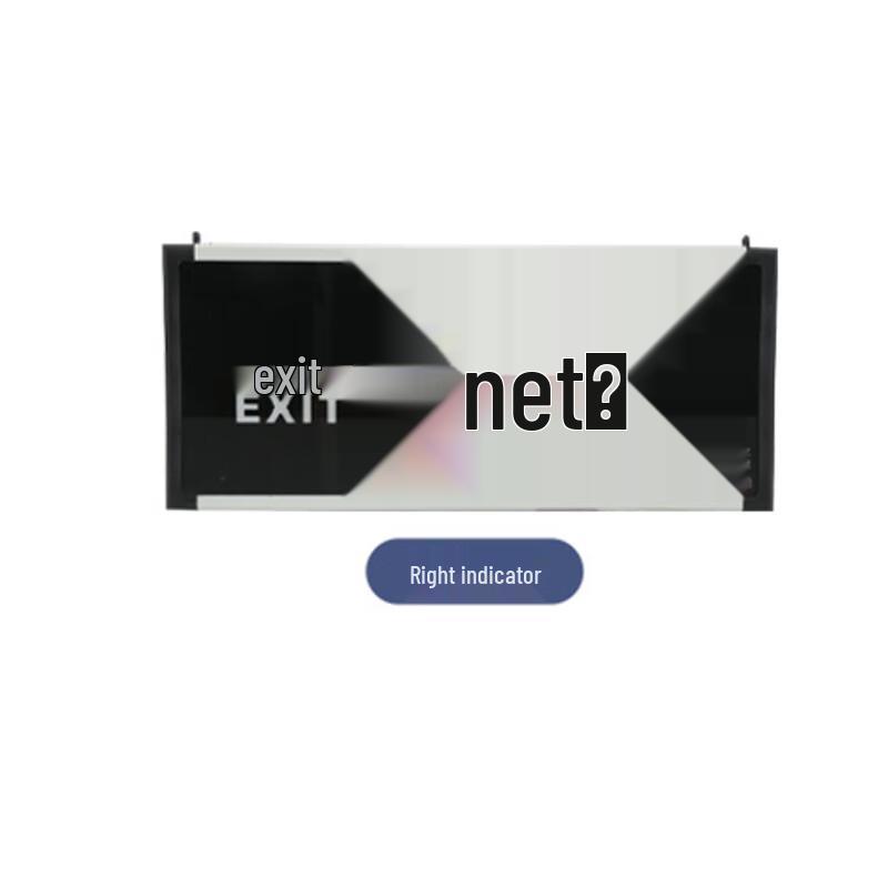 UOSU Wall-Mounted Emergency Exit Sign with Battery