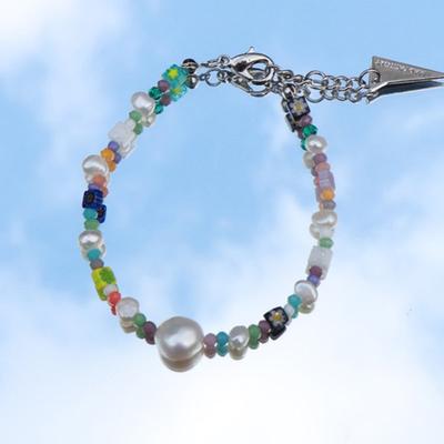 MAD FACTORY Perlenmix Perlenpunkt Armband