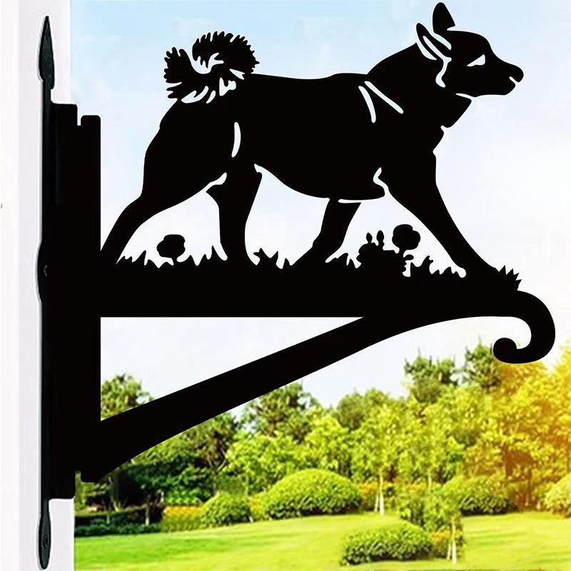 Gancio Gabbia per Uccelli Fata dei Fiori Ciondolo da Cortile, Ornamento Paesaggistico da Giardino Esterno, Decorazione da Appendere per Giardino, Supporto Casetta per Uccelli