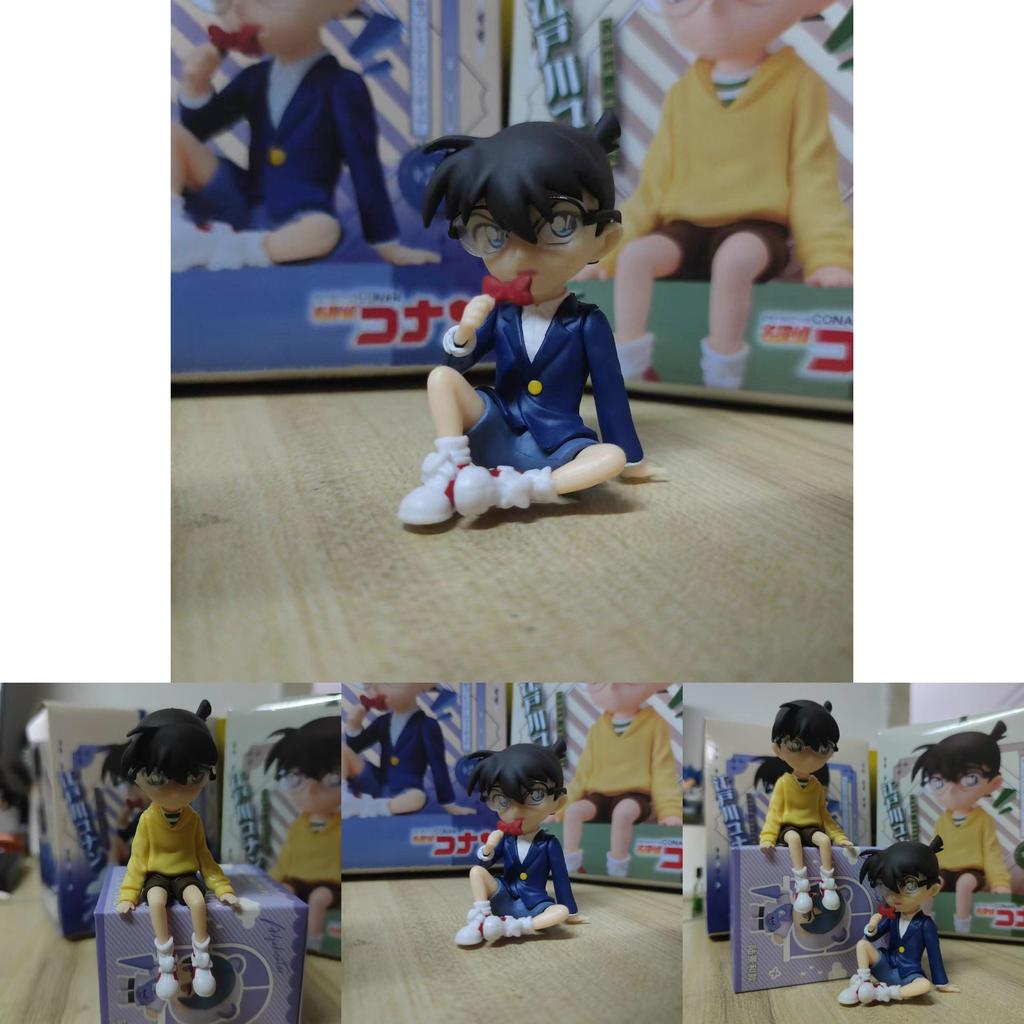 Detective Conan Pvc Figure Set With Poseable Design For Collectors And Fans