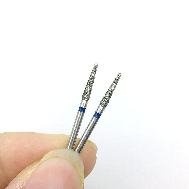 10 buc/cutie Diamond FG Freze de mare viteză pentru lustruire Netezire Freze dentare Instrument pentru dentist TF-56