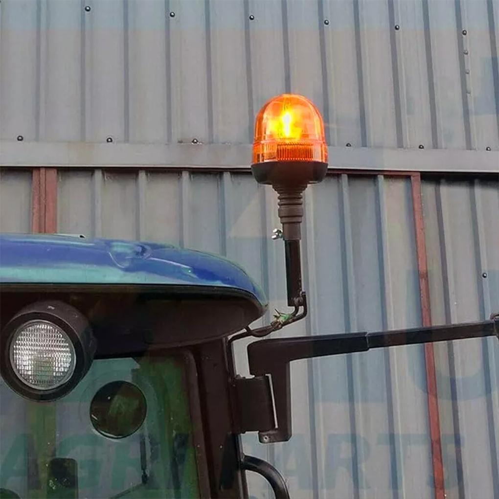 Durable Led Beacon Warning Flashing Light For Off-road Warning Flashing Rotating 24V In Fog Rainy