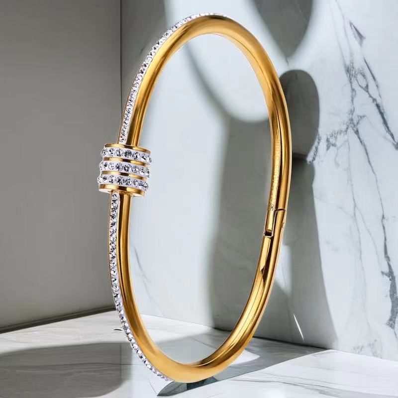 Roman Numerals Bracelet for Women Stainless Steel Jewelry Accessories Luxury Bracelet Women Fashion