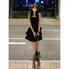 Slip Belt, Little Black Dress, Small Woman, Waist Slimming, Layered Cake Dress, Summer