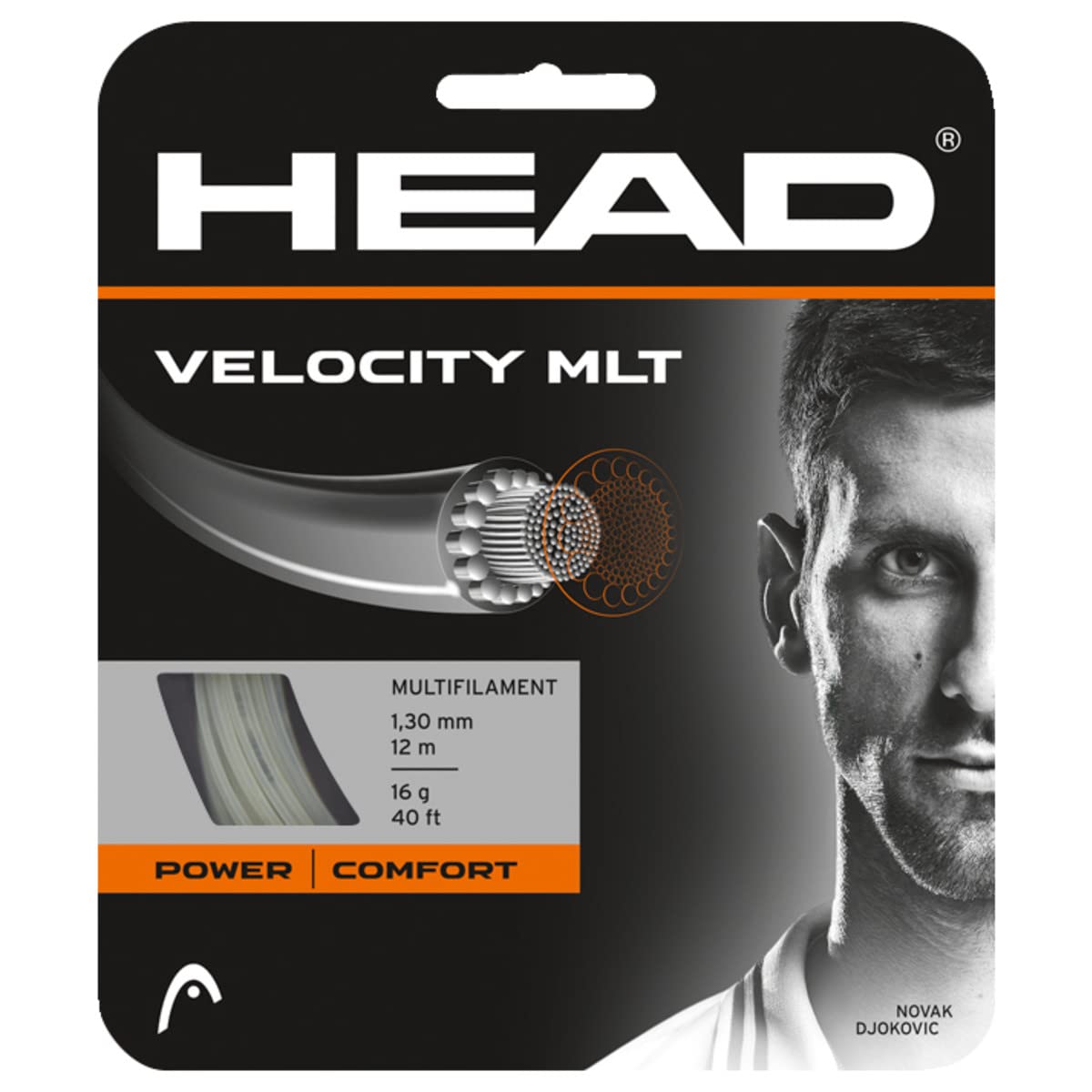 

HEAD Hard Tennis Gut Velocity Multi Set 12m 281404 Natural