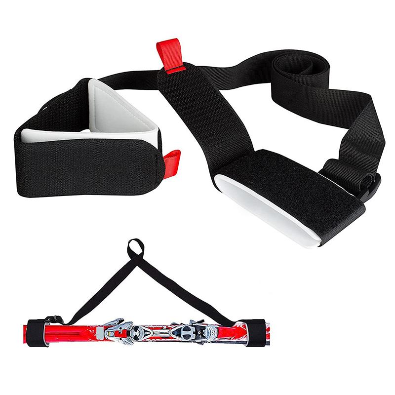 Outdoor Ski Fixed Strap Hand-Held Double Board Ski Strap Snowboard Shoulder Straps Adult Sled Shoulder Straps Ski Accessory