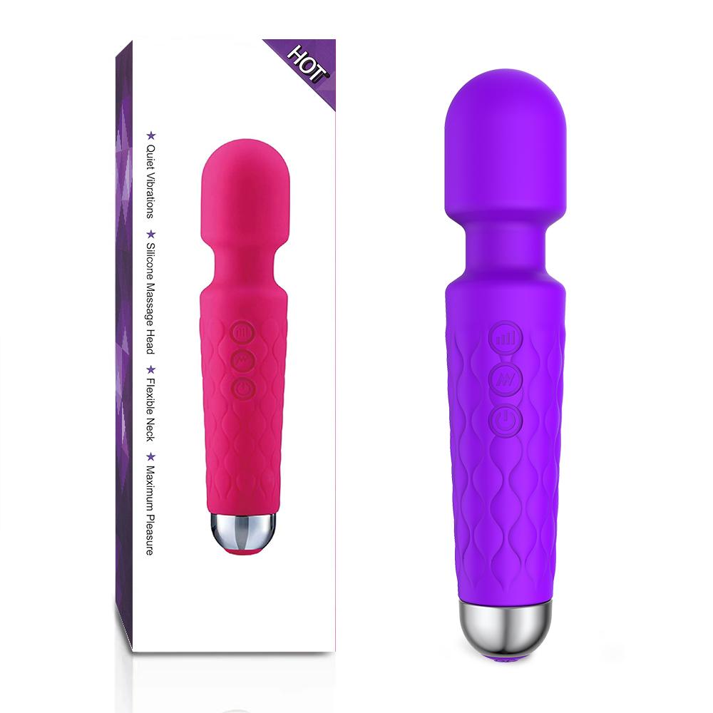 20 Modes Av Stick Vibrator Sex Toys For Women Clitoral Stimulation Massager G Spot Vibrator Masturbators Sexy Toys Adult Product