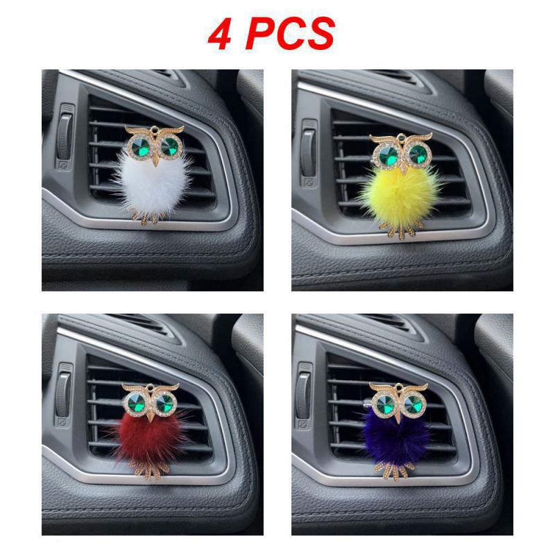 2/3/4PCS Vehicular Air Outlet Clip Gentle Durable Purified Air Lasting Fragrance Car Interior Accessories