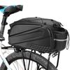 Lixada 10L Sac de Selle Arrière Multifonctionnel pour Vélo Étanche Sacoche de Porte-Bagages pour Vélo Sacoche de Transport Sac à Main