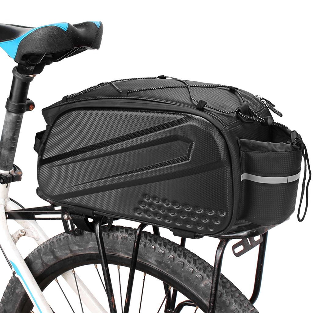 Lixada 10L Sac de Selle Arrière Multifonctionnel pour Vélo Étanche Sacoche de Porte-Bagages pour Vélo Sacoche de Transport Sac à Main