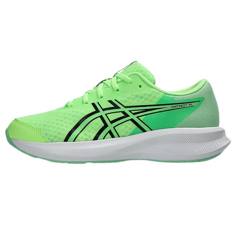 

Asics Patriot 14 Синтетическая кожа Промежуточная подошва из ЭВА Круглый носок Амортизация Низкие кроссовки для бега Детские кроссовки 1014A392-300 39