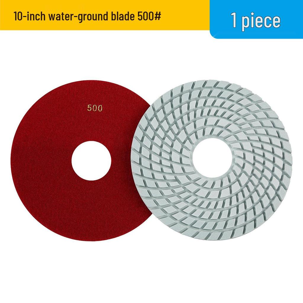 Multi-Size Diamond Water Polishing Pad (5" To 14") for Granite - Fits Angle Grinders