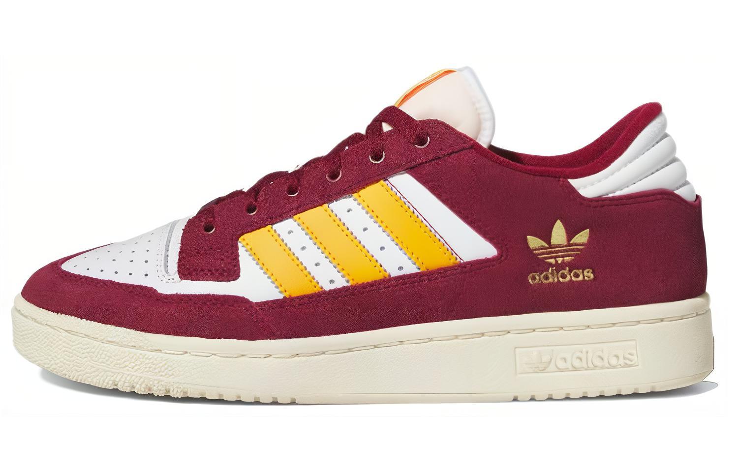 Adidas Centennial 85 Low  Collegiate Burgundy Gold  HQ7047