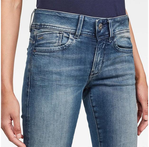 G-Star Lynn Mid Waist Skinny Jeans