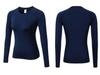 Women's Quick-Dry Velvet PRO Tight Fit Long Sleeve Running Shirt 5021