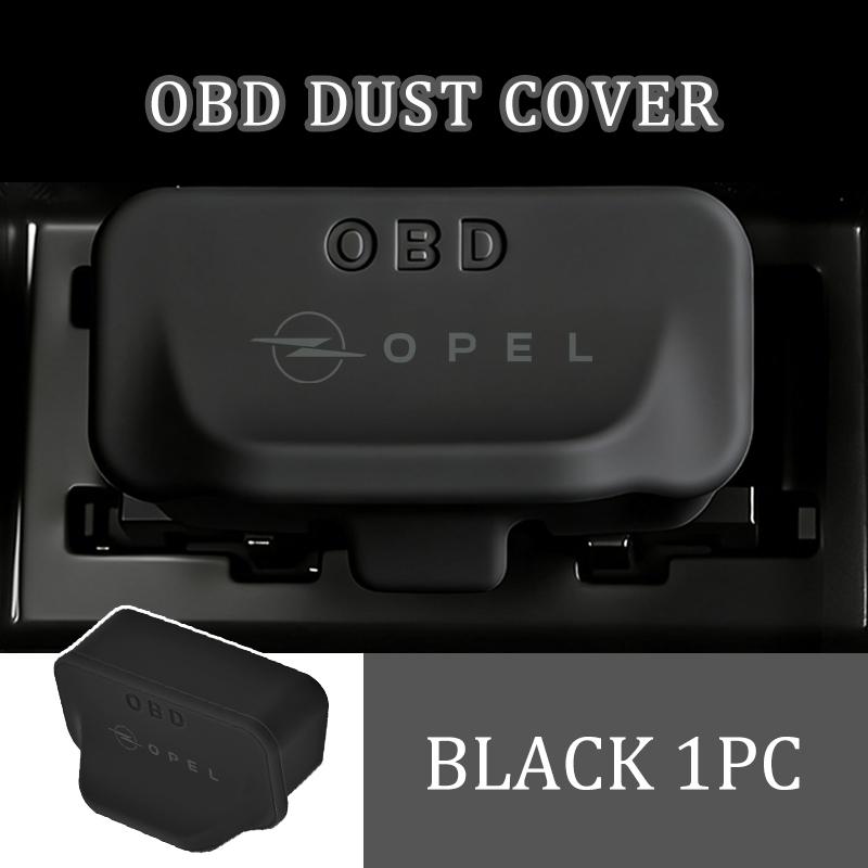 Silikonowa Osłona Przeciwpyłowa OBD Osłona Ochronna Interfejsu Diagnostycznego Samochodu Akcesoria Wnętrza Do Opel ADAM ASTRA J K CORSA E INSIGNIA