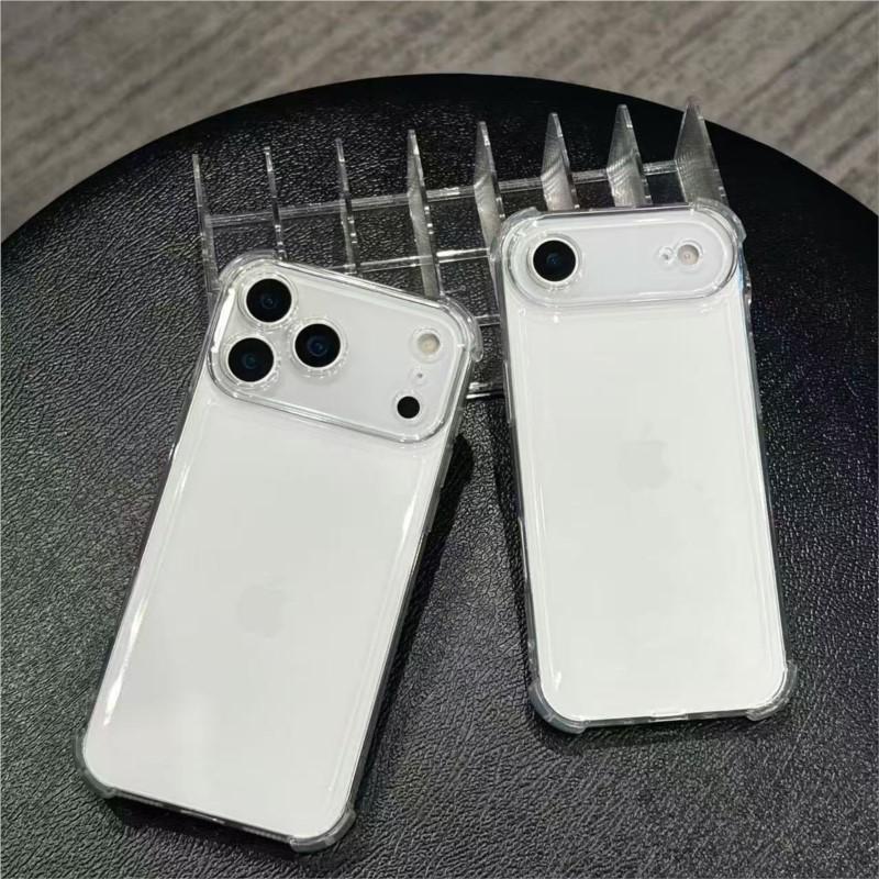 Air Bag Shockproof Transparent Phone Case for iPhone 17 Pro 16 14 12 13 15 11 Pro Max Plus X XR XS Max Crystal clear Cover