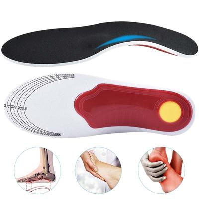 Orthopedic Insoles for Flat Foot Men Women Arch Support Cushion Shock Absorption Inserts Inner Soles Feet Pads O/X Leg Corrected