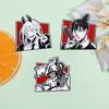 Chainsaw Man Peripheral Brooch ChainsawMan Manga Hayakawa Autumn Wind Pava Electric Times Character Badge Ornament Tide