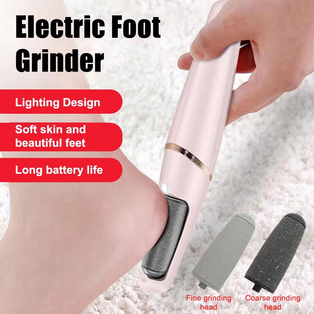 Electric Foot File Callus Remover Dead Skin Removal Pedicure Tools for Hard Cracked Dry Skin Pedicure Feet Care Heel Cleaning