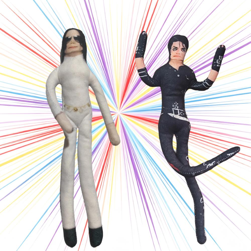 Michael Jackson Beweegbare Gewrichten Actiefiguur Pluche Pop Cosplay Ornament Verzamelaar Model Speelgoed Huisdecoratie Fan Collectie Cadeau