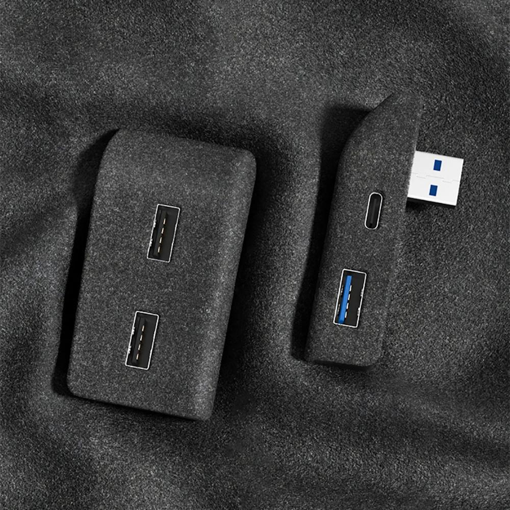 Glove Box USB HUB Adapter Charger For Tesla Model Y 21-24
