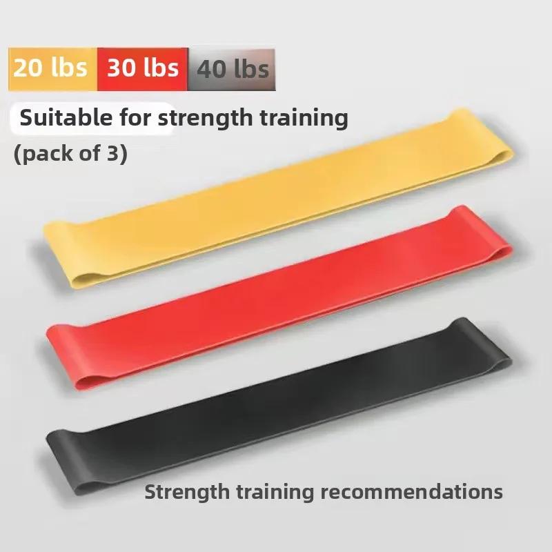 Yoga Elastic Band Fitness Women's and Men's Tension Band Open Shoulder Hip Elastic Circle Stretching Exercise Resistance Band