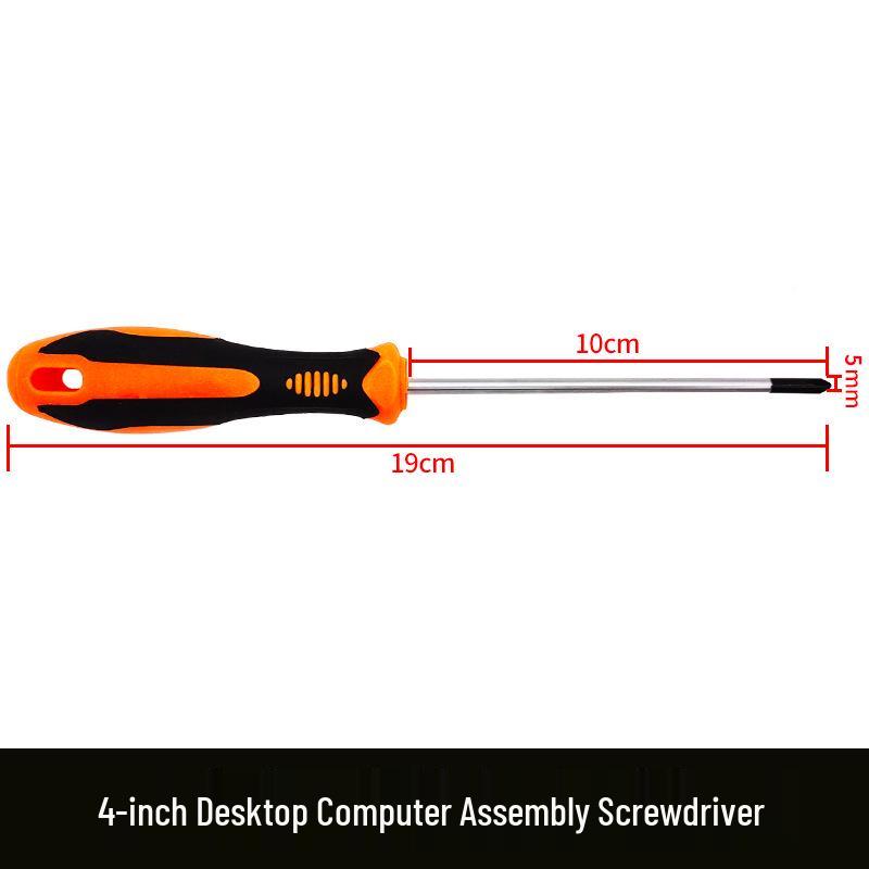 Magnetic Long-Handle Phillips Screwdriver for Laptop & Desktop Repair
