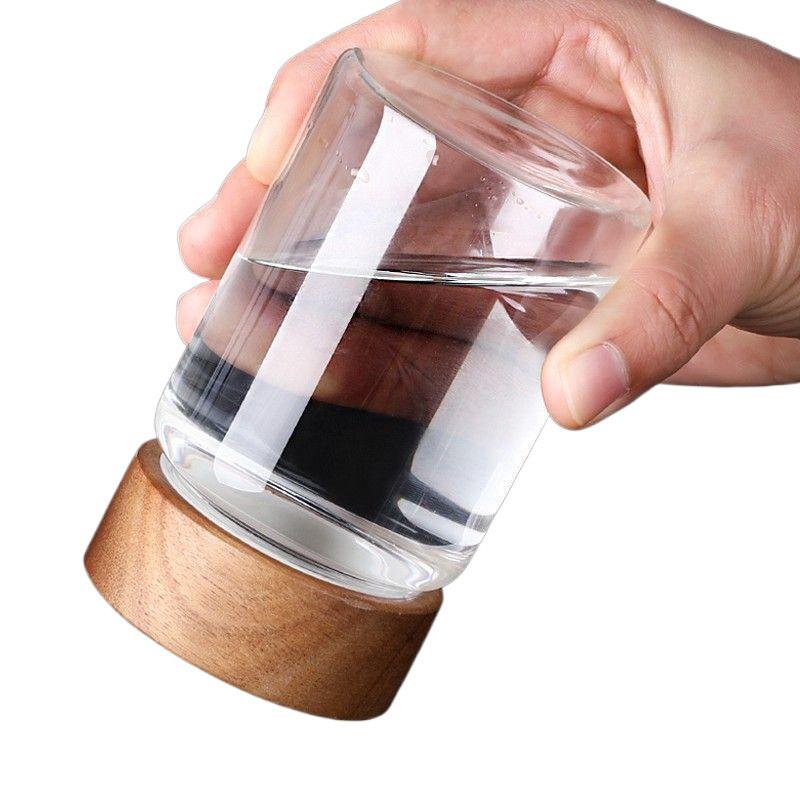 Mini Wood Lid Coffee Beans Storage Container Tube Kitchen Sealed Can Tea Spice Jars Single Dose Espresso Accessory Coffeware