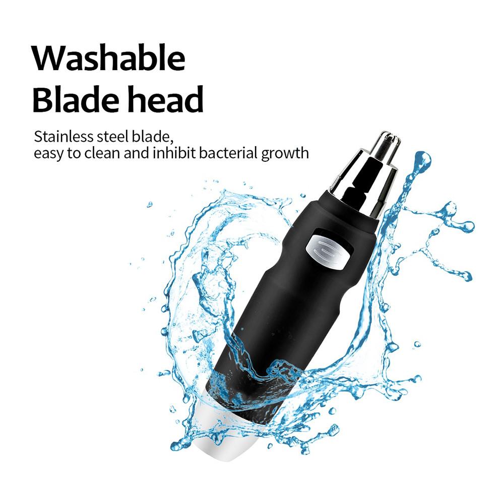 Electric Nose Hair Trimmer Implement Shaver Clipper Men Women Ear Neck Eyebrow Trimmer Shaver Man Clean Trimer Razor Remover Tool
